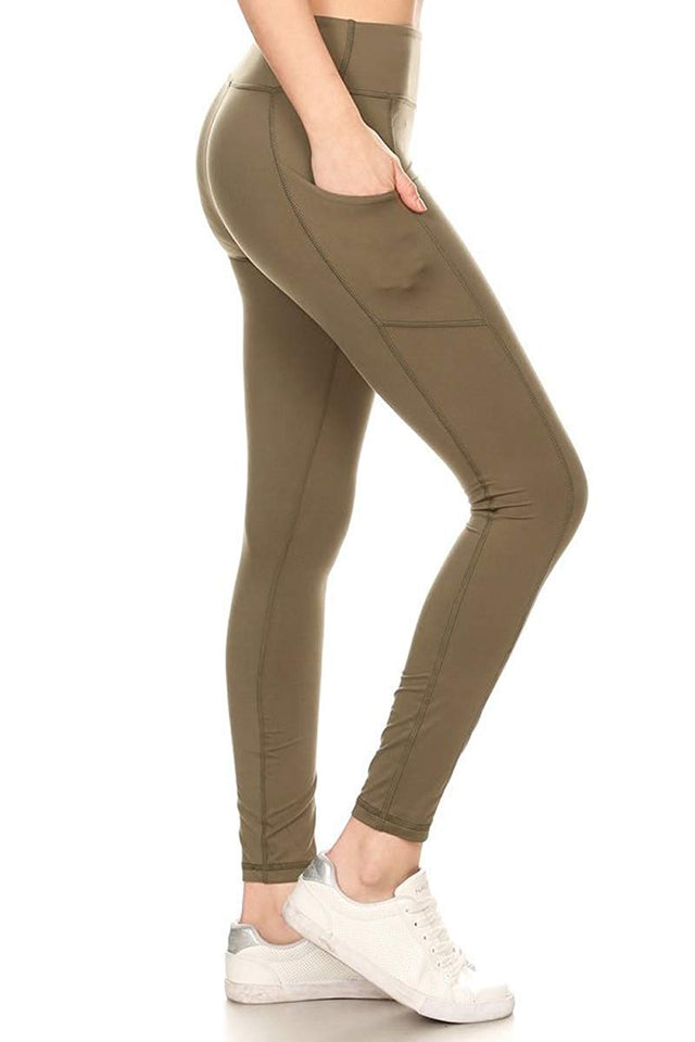 Leggings Depot High Waisted Leggings -Soft & Slim - More Colors