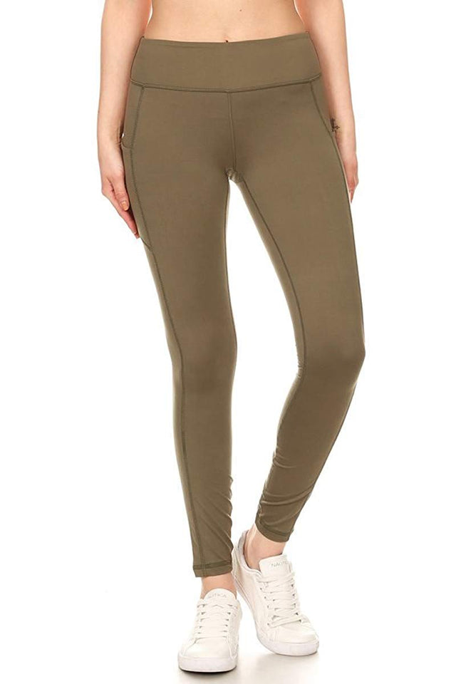 Leggings Depot High Waisted Leggings -Soft & Slim - More Colors