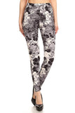 Leggings Depot BAT4 - Leggings para mujer, diseño de mariposa