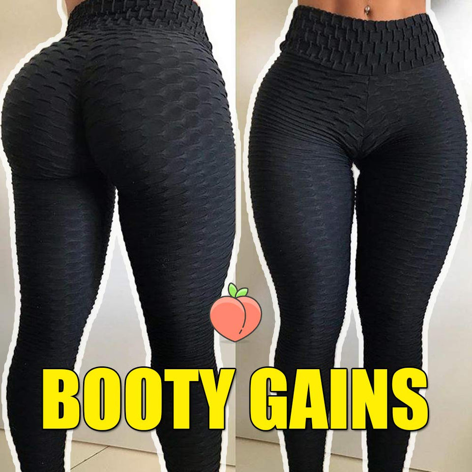 SEASUM Women's High Waist Yoga Pants Tummy Control Slimming Booty Leggings Workout Running Butt Lift Tights