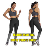 SEASUM Women's High Waist Yoga Pants Tummy Control Slimming Booty Leggings Workout Running Butt Lift Tights