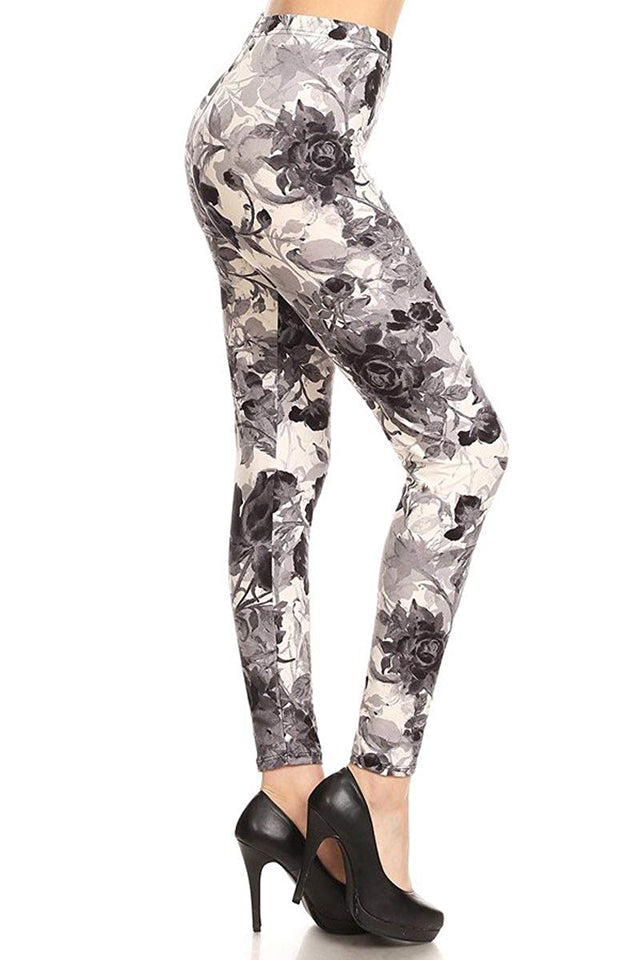 Leggings Depot BAT4 - Leggings para mujer, diseño de mariposa