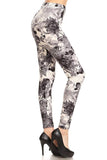 Leggings Depot BAT4 - Leggings para mujer, diseño de mariposa
