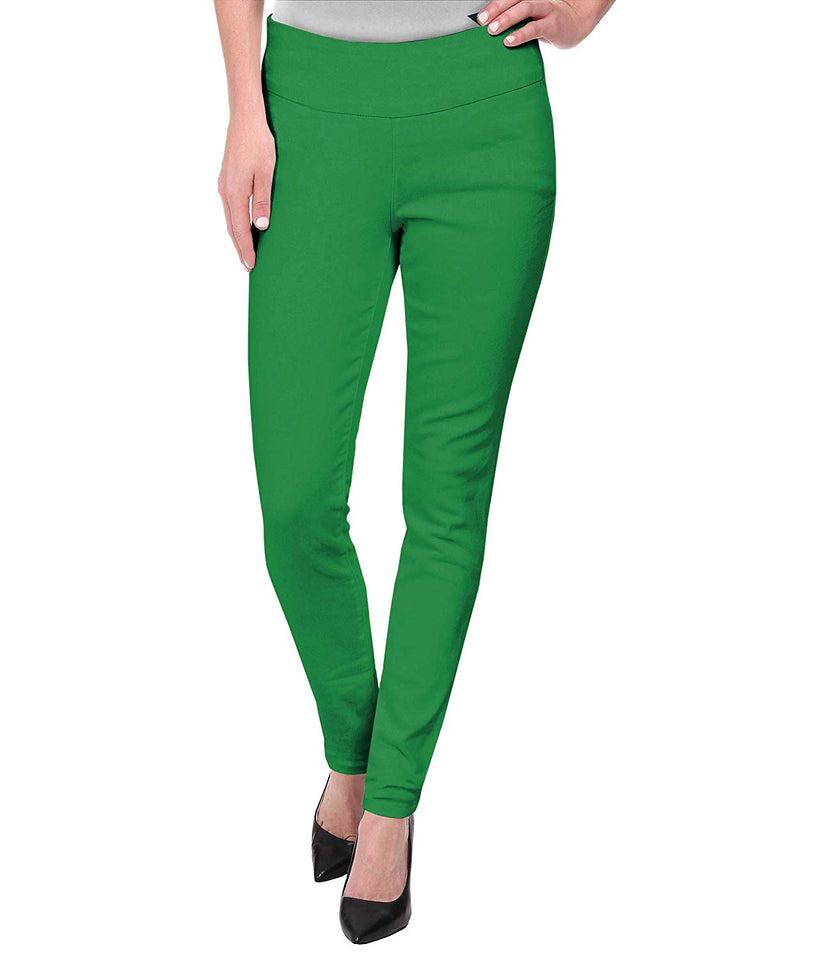 HyBrid & Company Super Comfy Stretch Pull-On Millennium Twill Pant, Capri, Bermuda