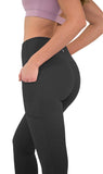 Leggings de 90 grados por Reflex de cintura alta para control de barriga interlink a prueba de tobillo
