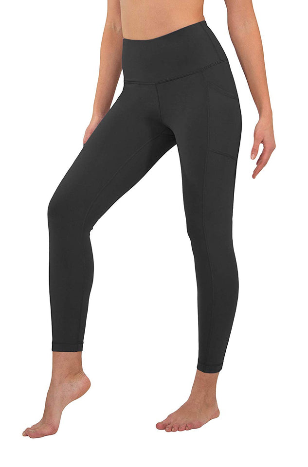 Leggings de 90 grados por Reflex de cintura alta para control de barriga interlink a prueba de tobillo