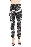 TwiinSisters - Pantalones de deporte para mujer con cinturón a juego, talla S a 3X