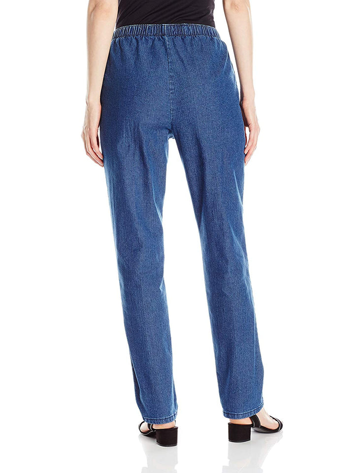 Pantalones Chic Classic Collection – Pantalón de dama con cintura elástica.
